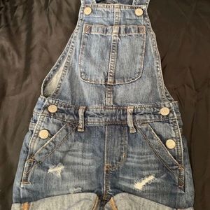 Kids Gap Overall Shorts Size XS (4/5)